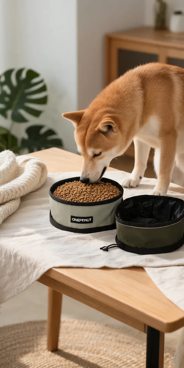 Portable Foldable Pet Water Bowl
