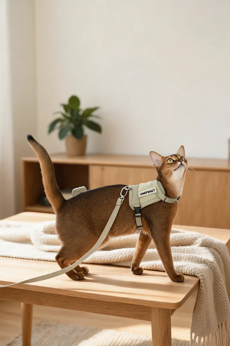 Valley Vest-Style Cat Harness & Leash Set